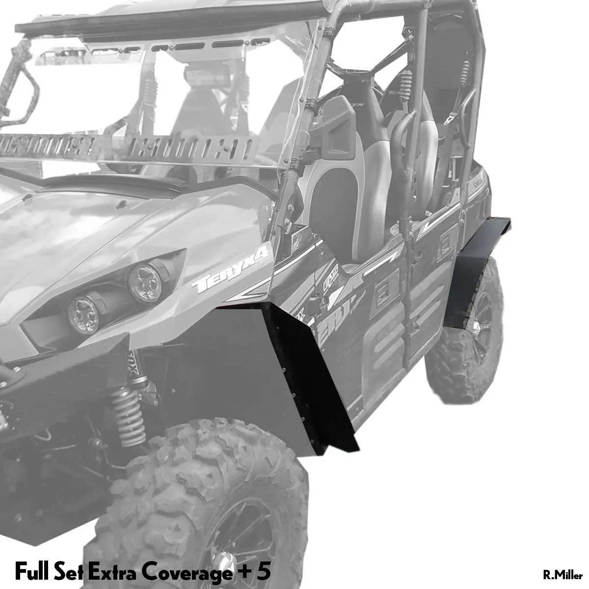 2012-2025 Kawasaki Teryx 4 and Teryx S Fender Flares (4 Seat)