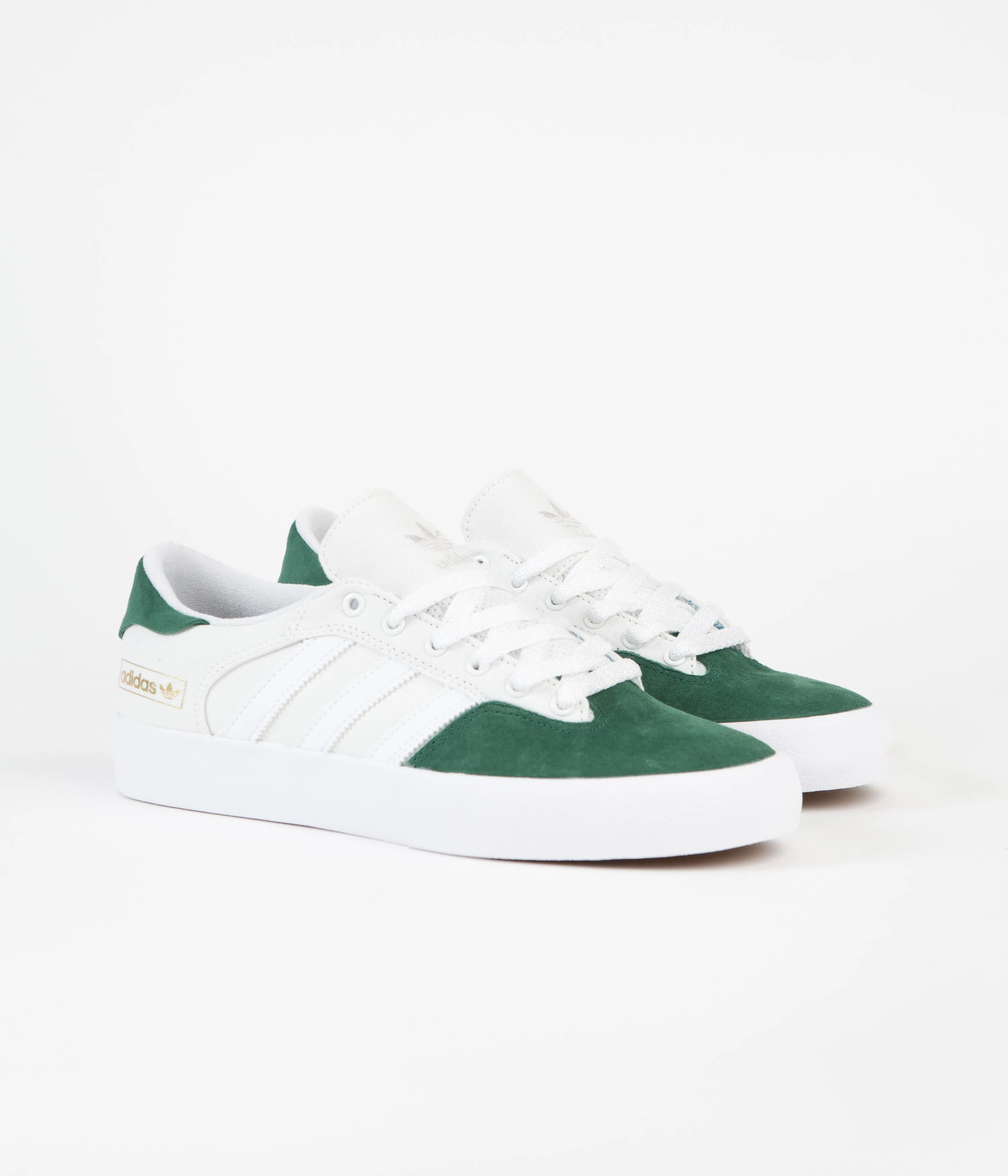 Adidas Matchbreak Super Shoes - Crystal White / FTWR White / Collegiate Green