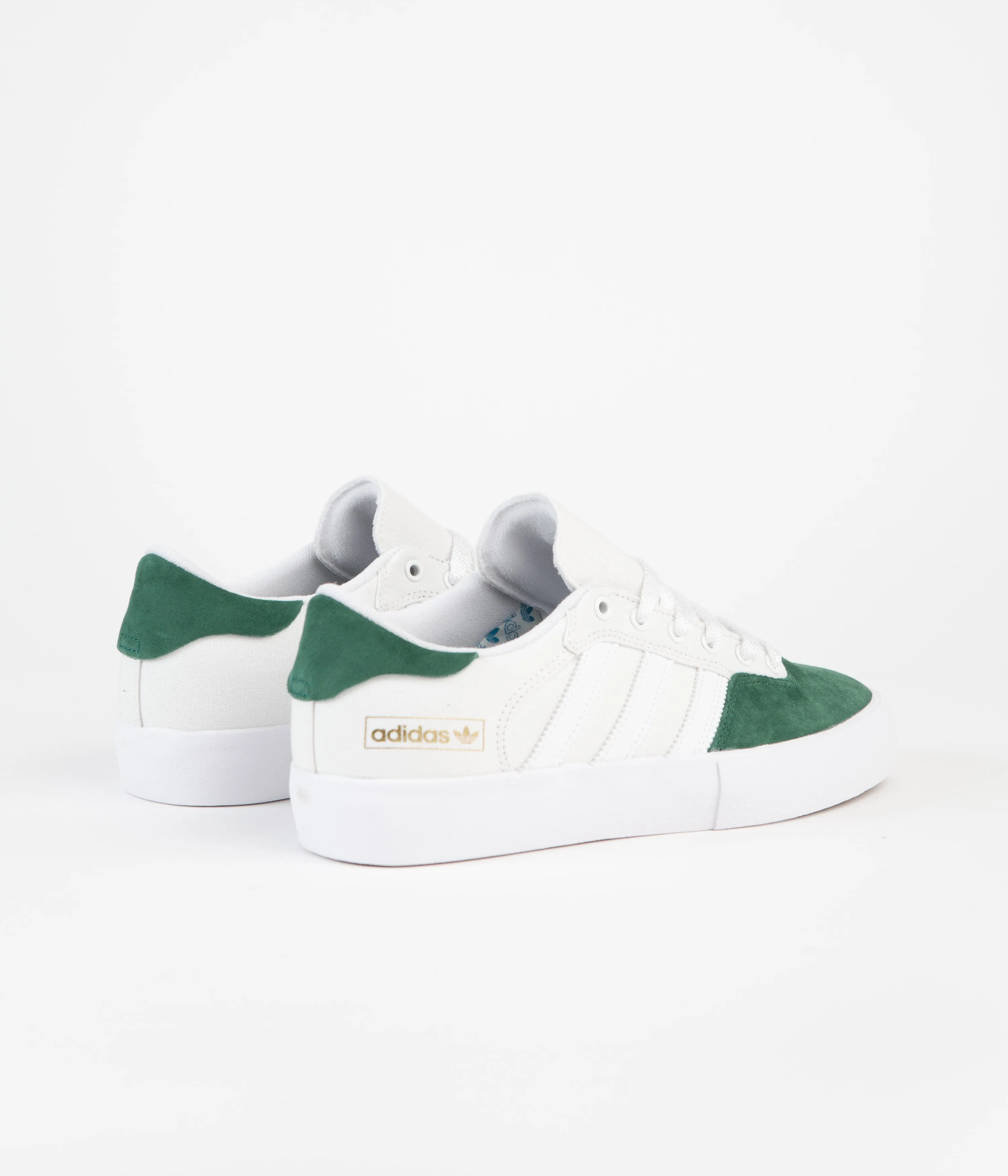 Adidas Matchbreak Super Shoes - Crystal White / FTWR White / Collegiate Green