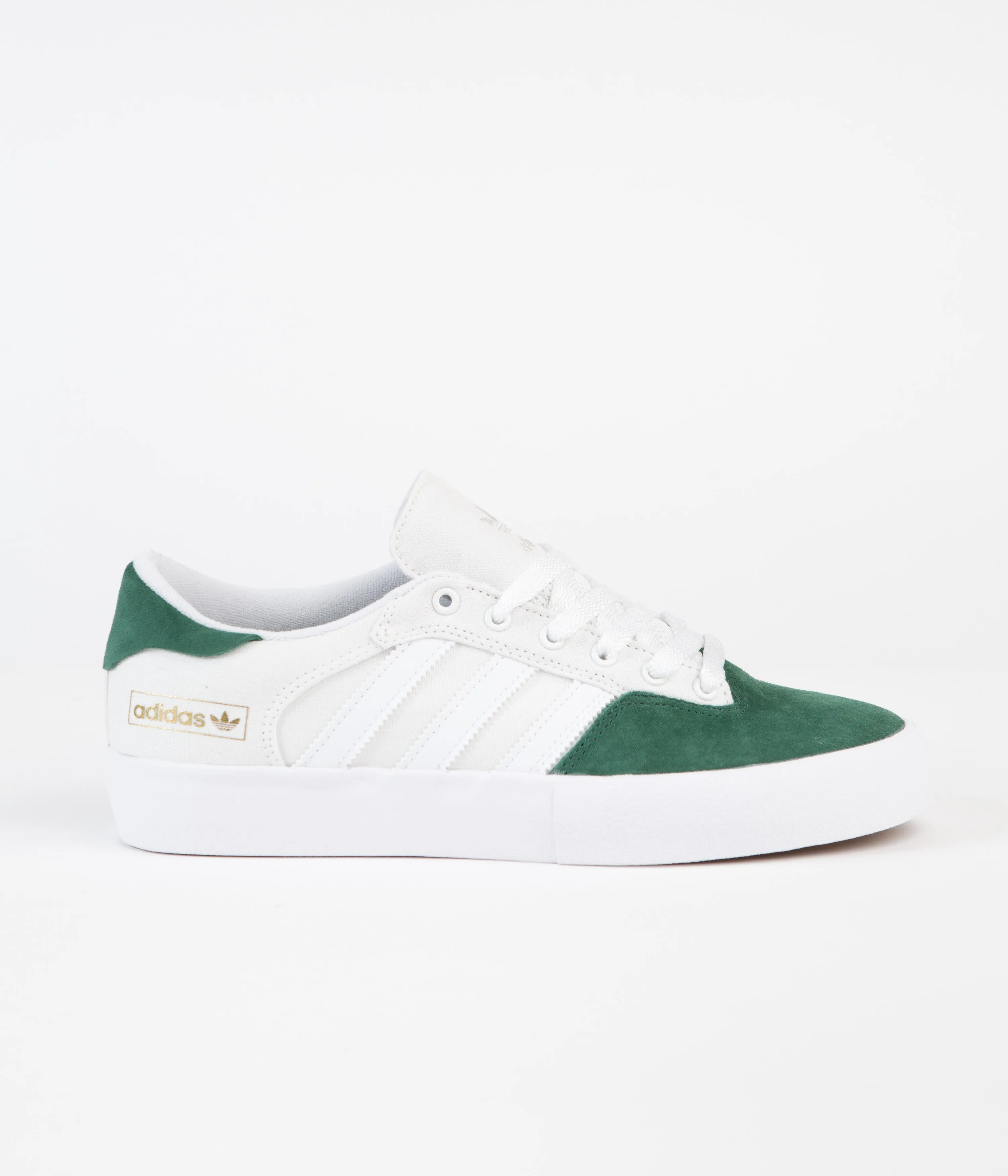 Adidas Matchbreak Super Shoes - Crystal White / FTWR White / Collegiate Green