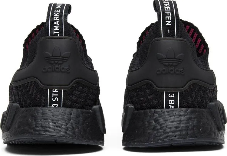 Adidas NMD_R1 Primeknit STLT 'Triple Black' sneakers, black