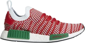 Adidas NMD_R1 STLT Primeknit 'Christmas' sneakers, red