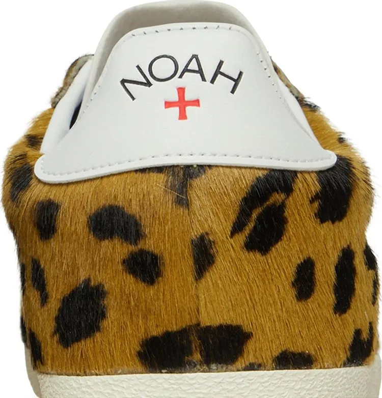 Adidas Noah x Gazelle 'Cheetah Print' Sneakers, Yellow