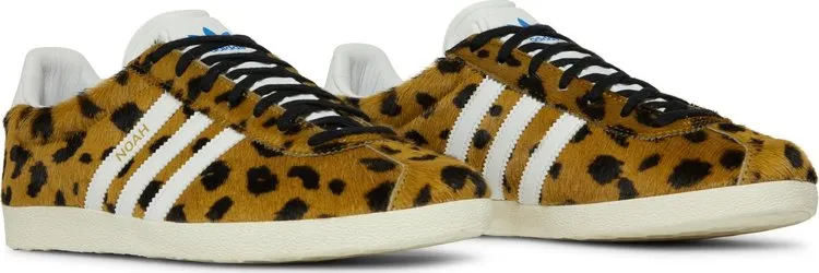 Adidas Noah x Gazelle 'Cheetah Print' Sneakers, Yellow