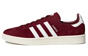 Adidas Originals Campus Collegiate sneakers, dark red/white