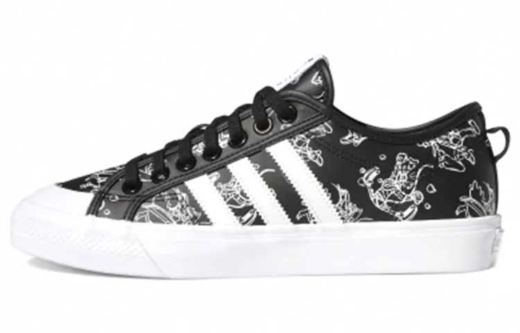 Adidas Originals Nizza Unisex FW9590 sneakers, black/gray/white