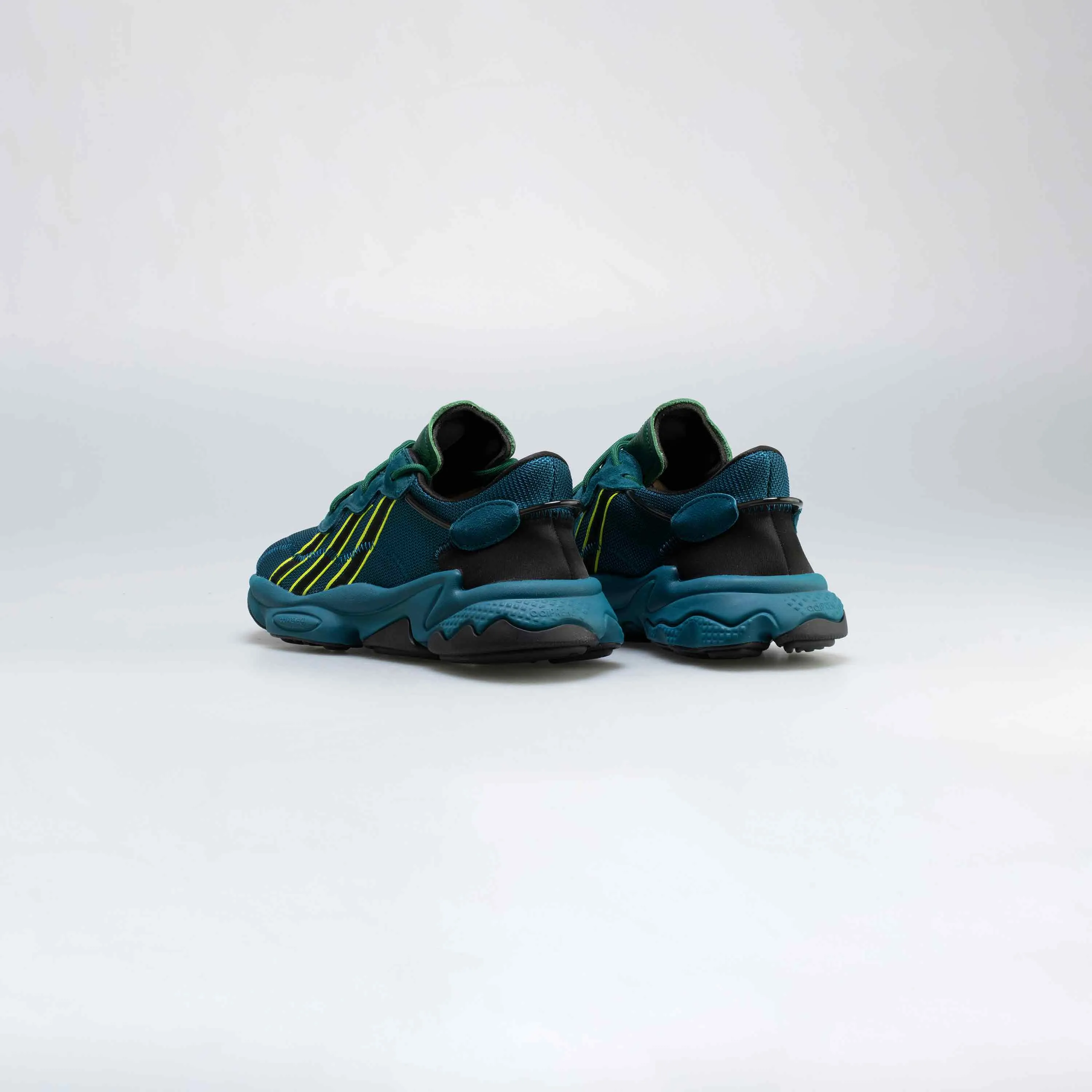 adidas Originals X Pusha T Ozweego Mens Running Shoe - Navy/Green/Balck