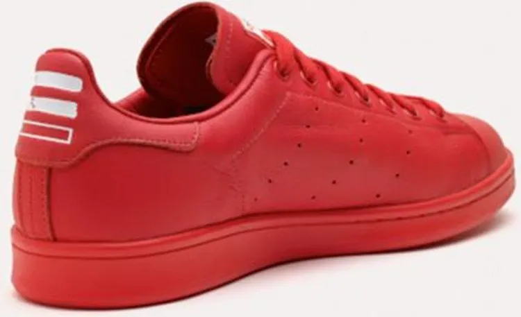 Adidas Pharrell Williams x Stan Smith sneakers, red