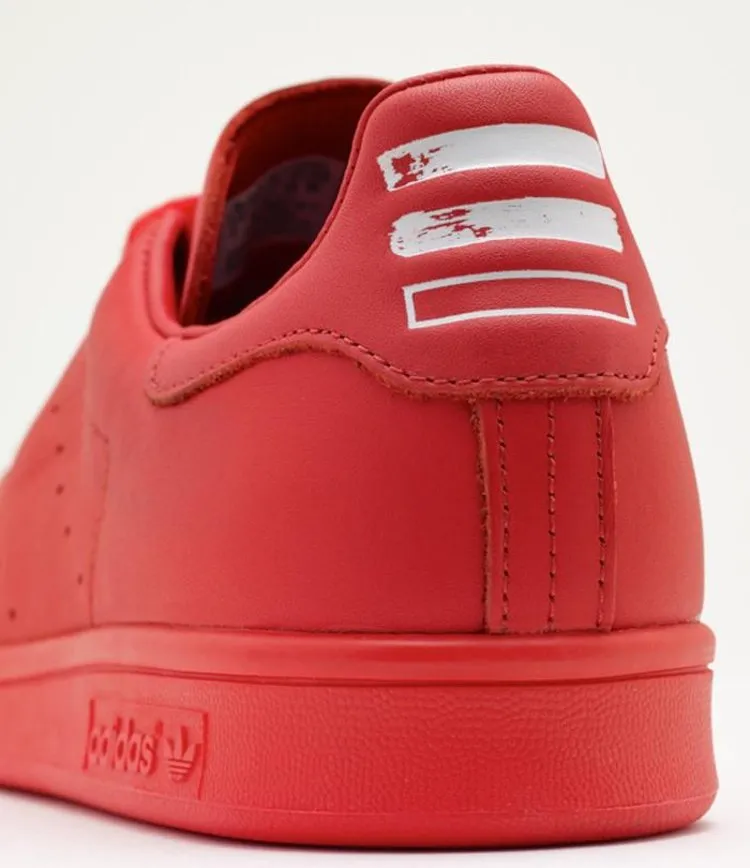 Adidas Pharrell Williams x Stan Smith sneakers, red