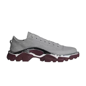 Adidas Raf Simons x Detroit Runner 'Grey Maroon' sneakers, gray