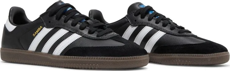 Adidas Samba ADV 'Black Gum' sneakers, black