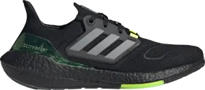 Adidas UltraBoost 22 'Black Beam Green' sneakers, black