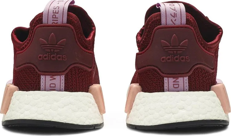 Adidas Wmns NMD_R1 'Collegiate Burgundy' sneakers, red