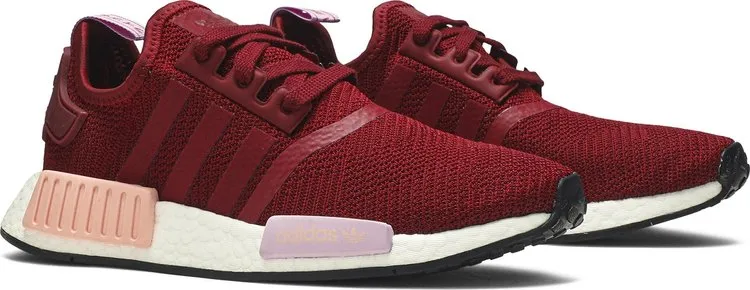 Adidas Wmns NMD_R1 'Collegiate Burgundy' sneakers, red