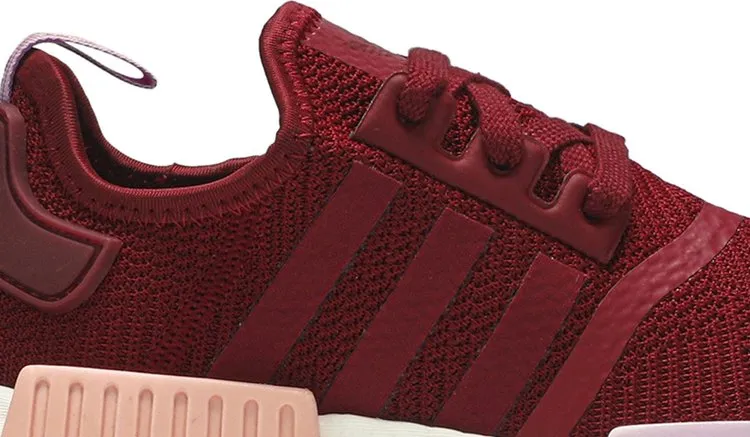 Adidas Wmns NMD_R1 'Collegiate Burgundy' sneakers, red