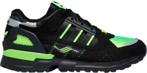 Adidas ZX 10000 C 'Solar Green' sneakers, black