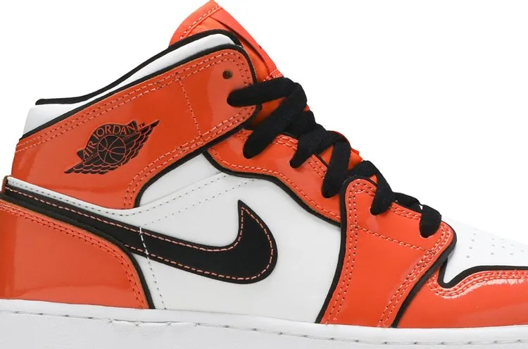 Air Jordan 1 Mid SE GS Turf Orange