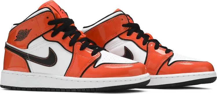 Air Jordan 1 Mid SE GS Turf Orange