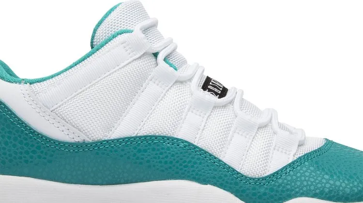 Air Jordan 11 Retro Low GS Aqua Safari, white