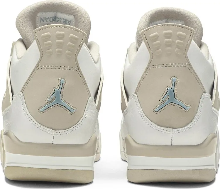 Air Jordan 4 Retro GS Linen sneakers, white