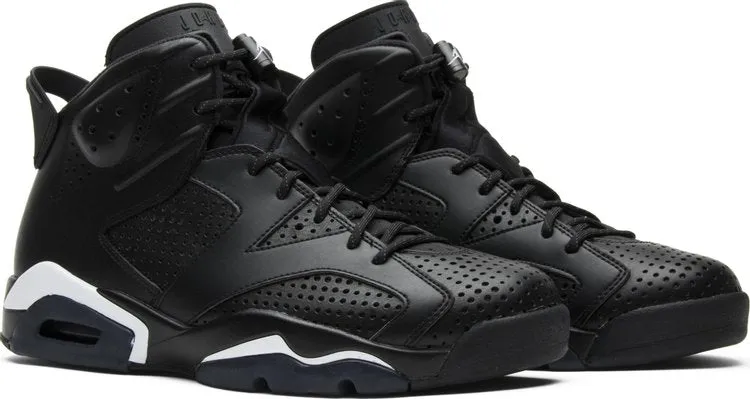 Air Jordan 6 Retro Black Cat Sneakers, black