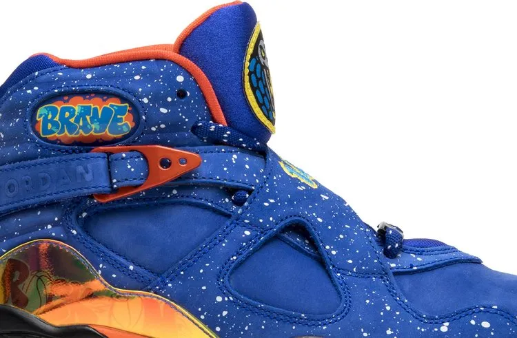 Air Jordan 8 Retro DB GS Doernbecher sneakers, blue