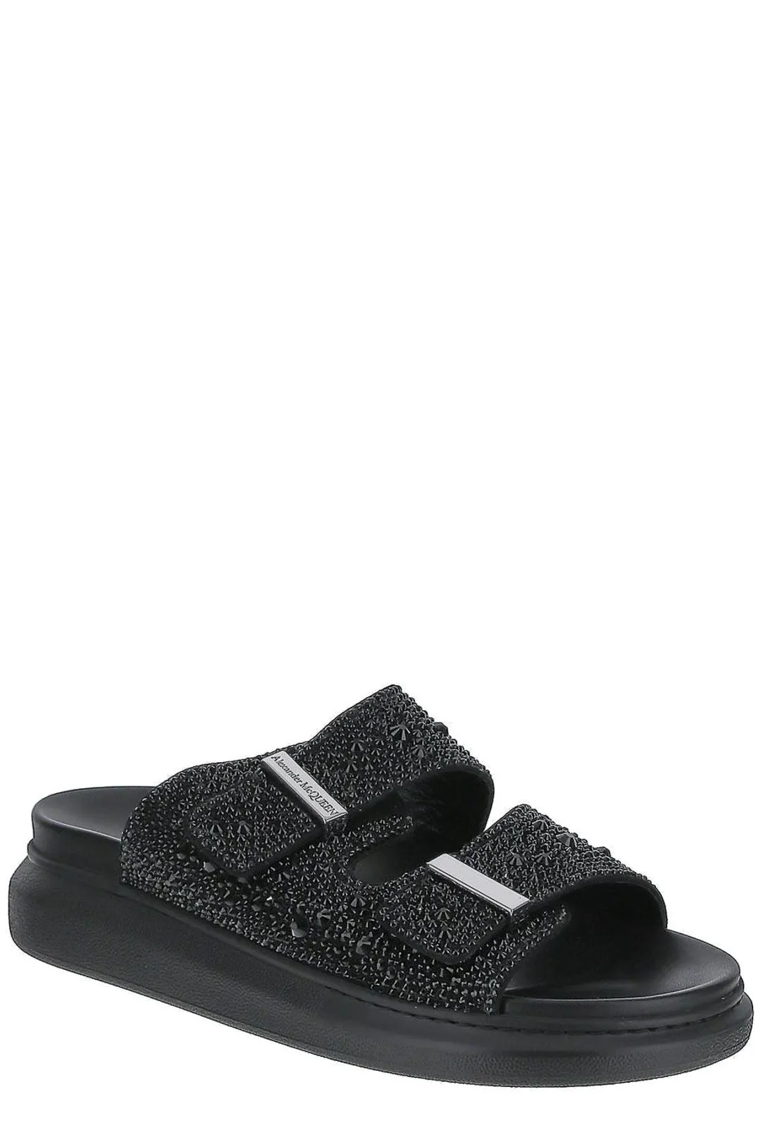 Alexander Mcqueen Hybrid Sequin Embellished Slide