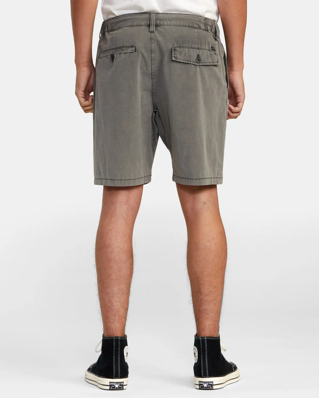 All Time Coastal Rinsed Hybrid 19" Shorts - Pirate Black