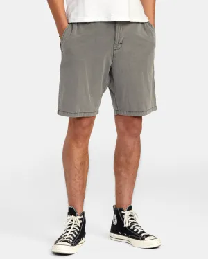 All Time Coastal Rinsed Hybrid 19" Shorts - Pirate Black