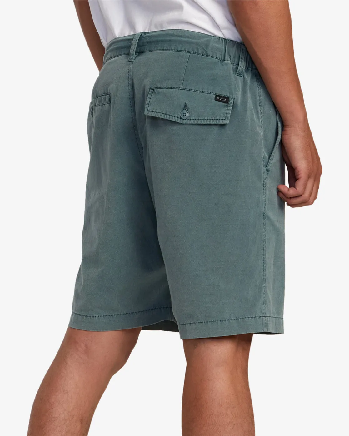 All Time Rinsed Coastal Hybrid Shorts 19” - Balsam Green