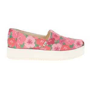 Alpargata Midform Espadrille Floral Slip On Flats