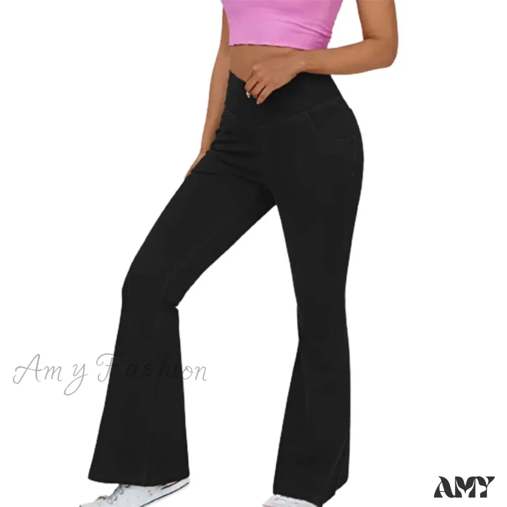 Amy Fashion - Slim Fit Pants Women on Pants Women