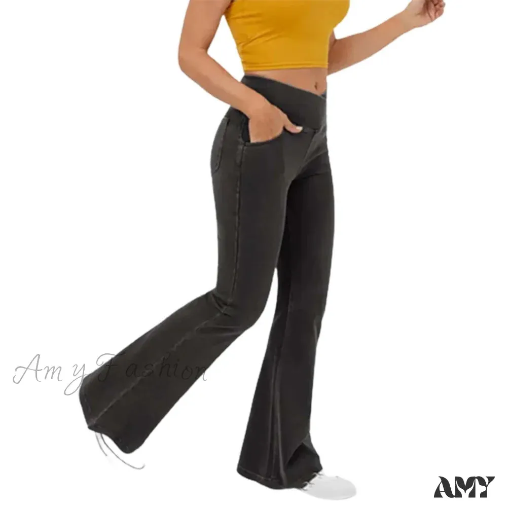 Amy Fashion - Slim Fit Pants Women on Pants Women