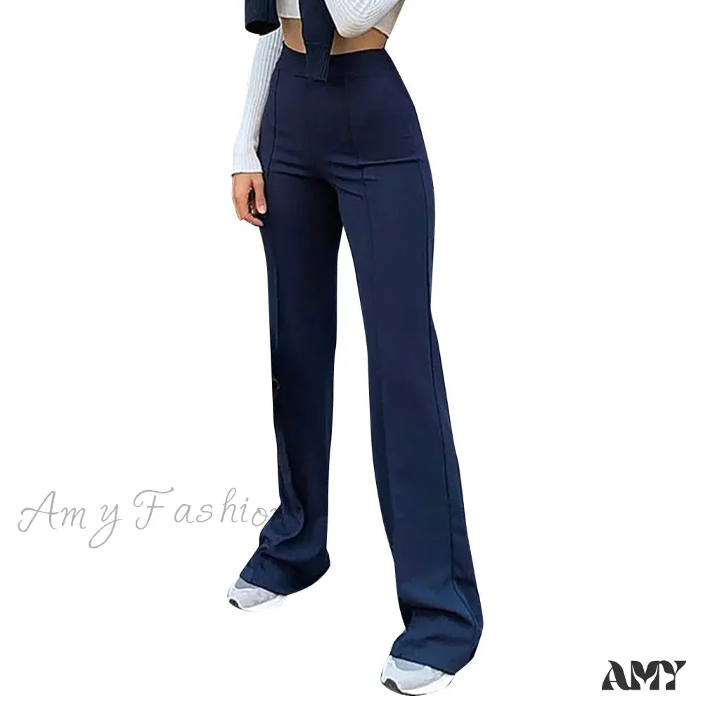 Amy Fashion - Slim Fit Pants Women on Pants Women