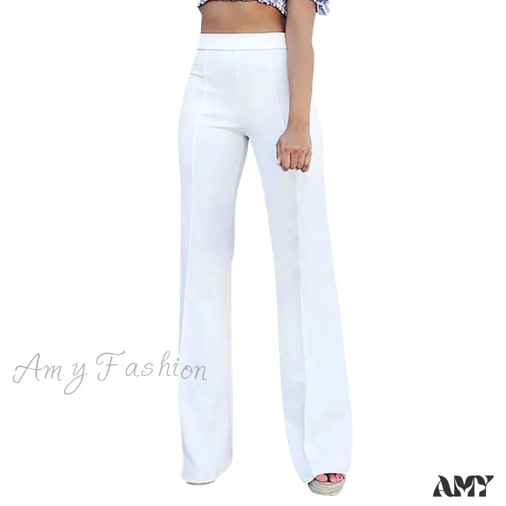 Amy Fashion - Slim Fit Pants Women on Pants Women