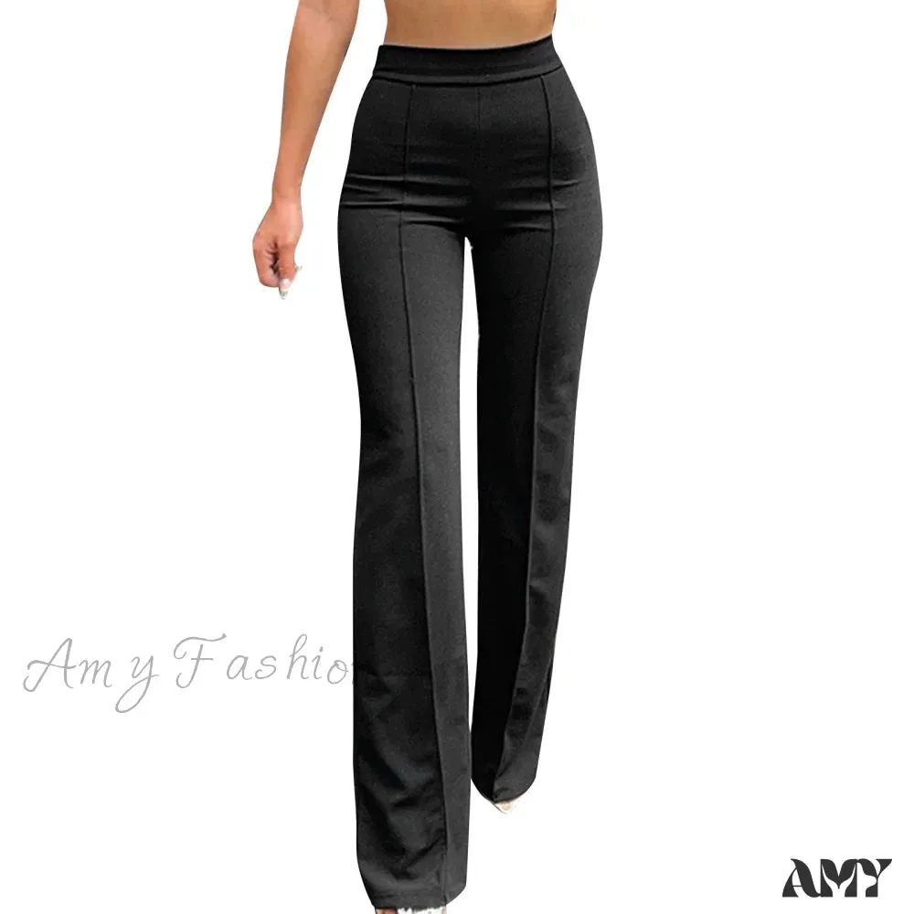 Amy Fashion - Slim Fit Pants Women on Pants Women