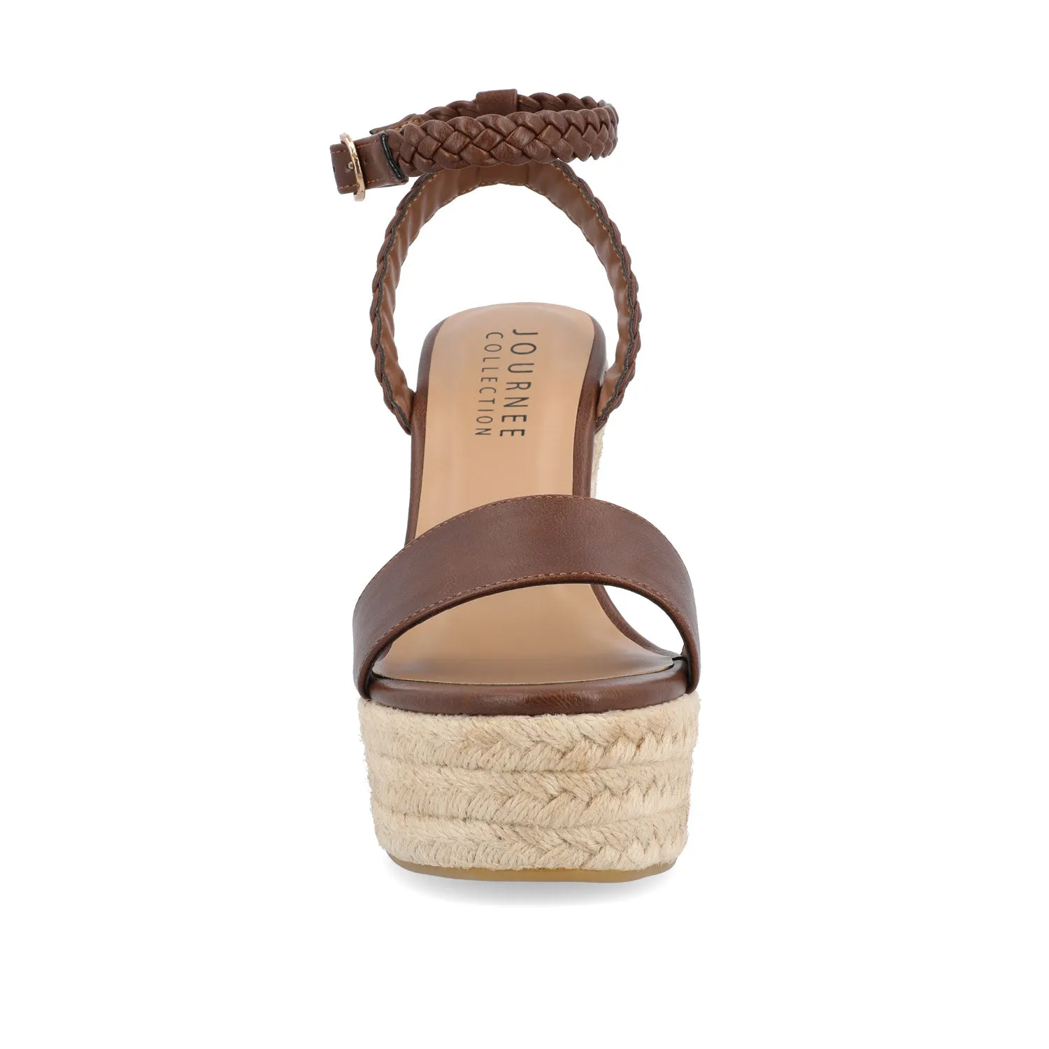 ANDIAH ESPADRILLE WEDGE HEELED SANDALS