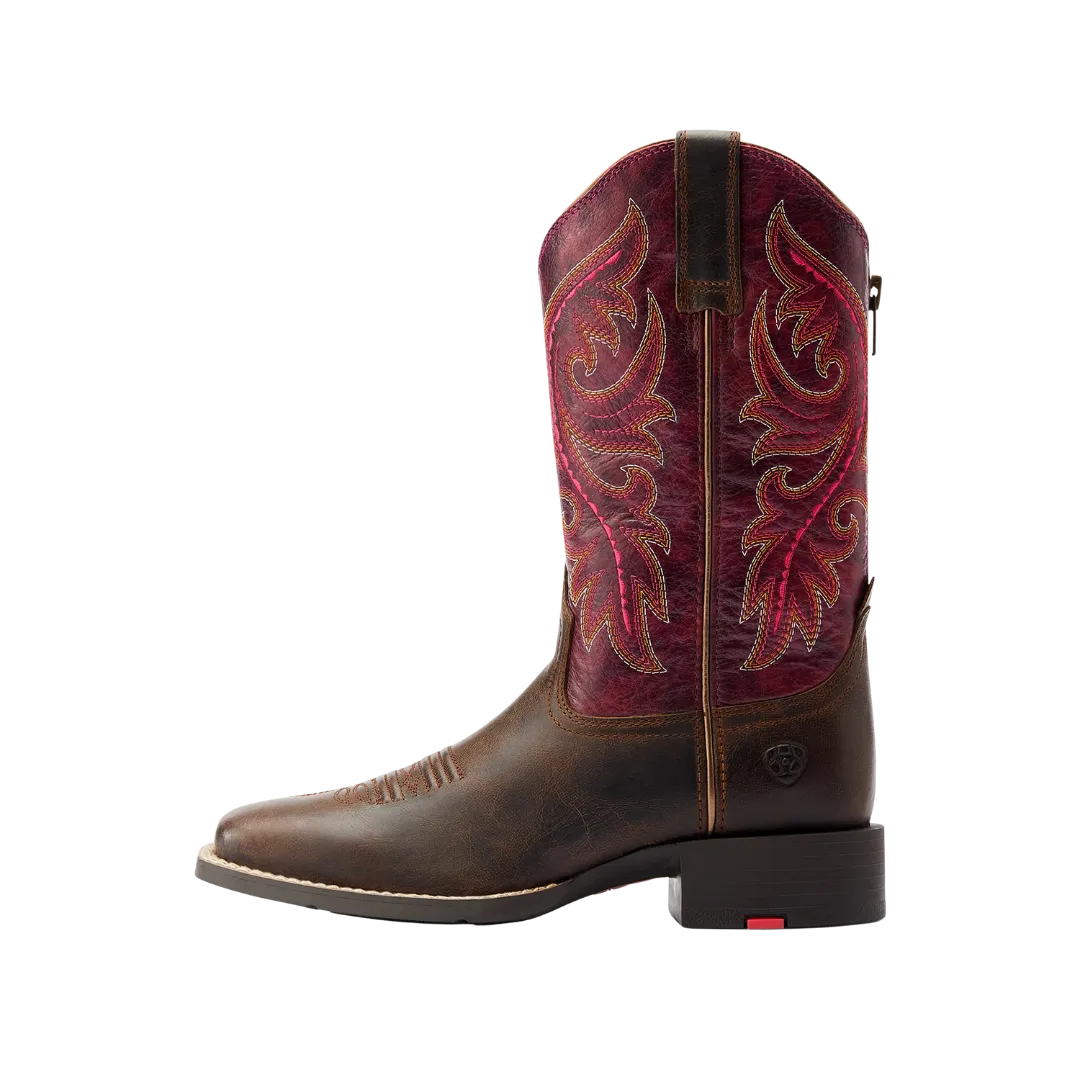 Ariat Women's Round Up Back Zip Western Boots