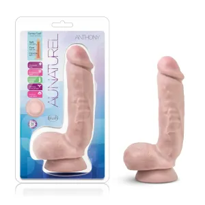 Au Naturel By Blush® | Anthony Realistic Beige 8.5-Inch Long Dildo With Suction Cup Base