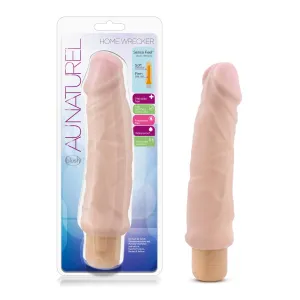 Au Naturel By Blush® | Home Wrecker Realistic Beige 9.5-Inch Long Vibrating Dildo