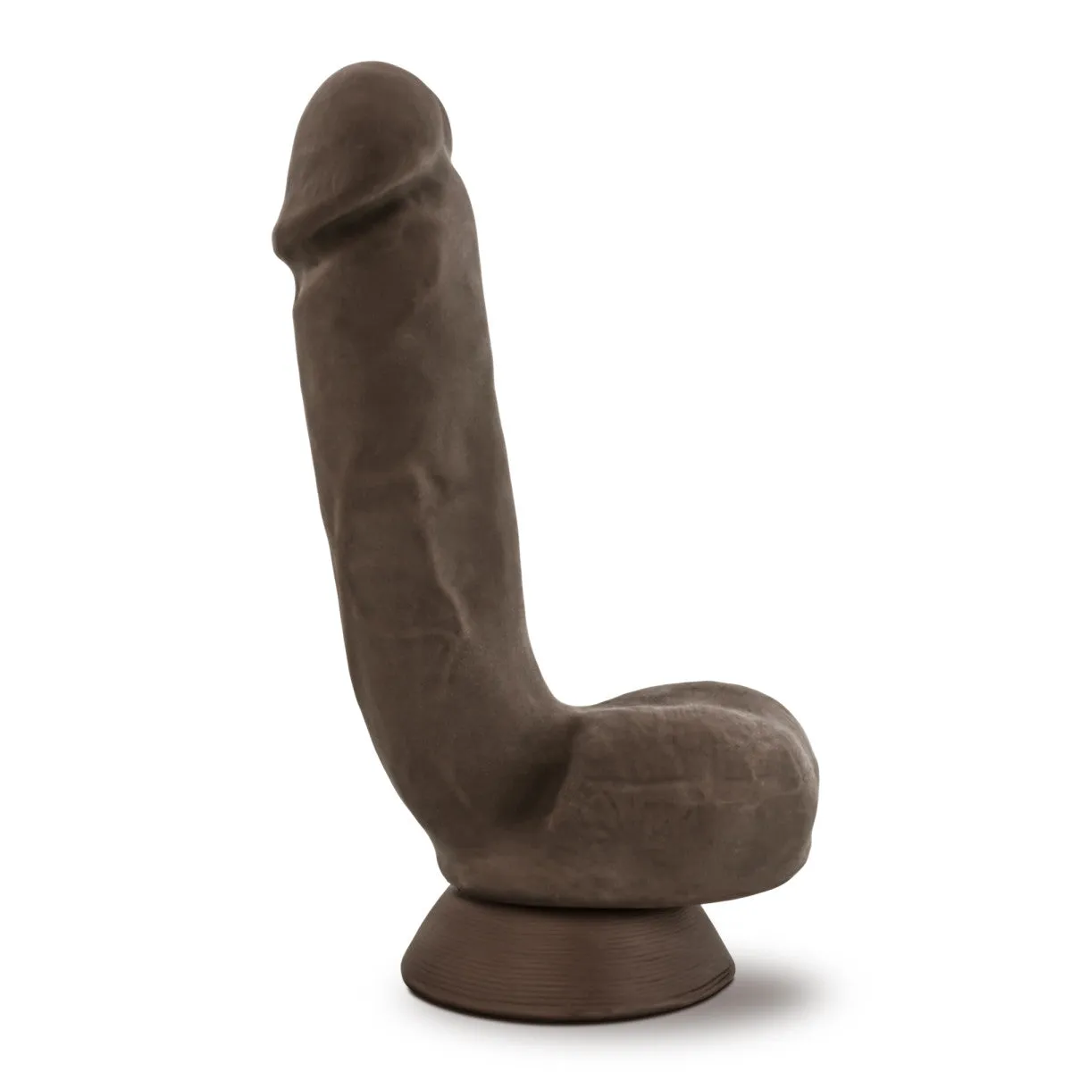 Au Naturel By Blush® | Jerome Realistic Brown 8.5-Inch Long Dildo With Balls & Suction Cup Base