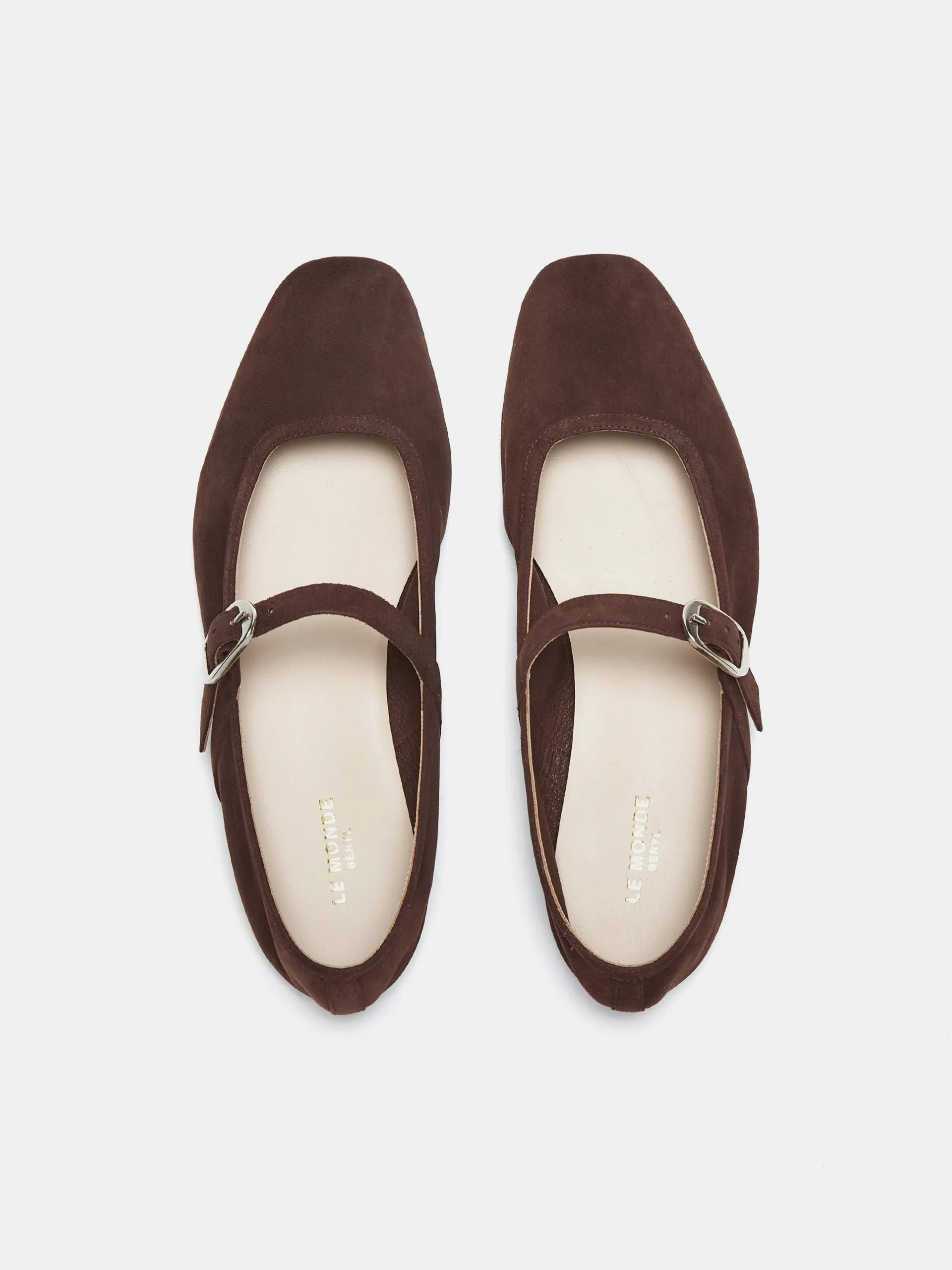 Ballet Mary Jane / Chocolate Suede