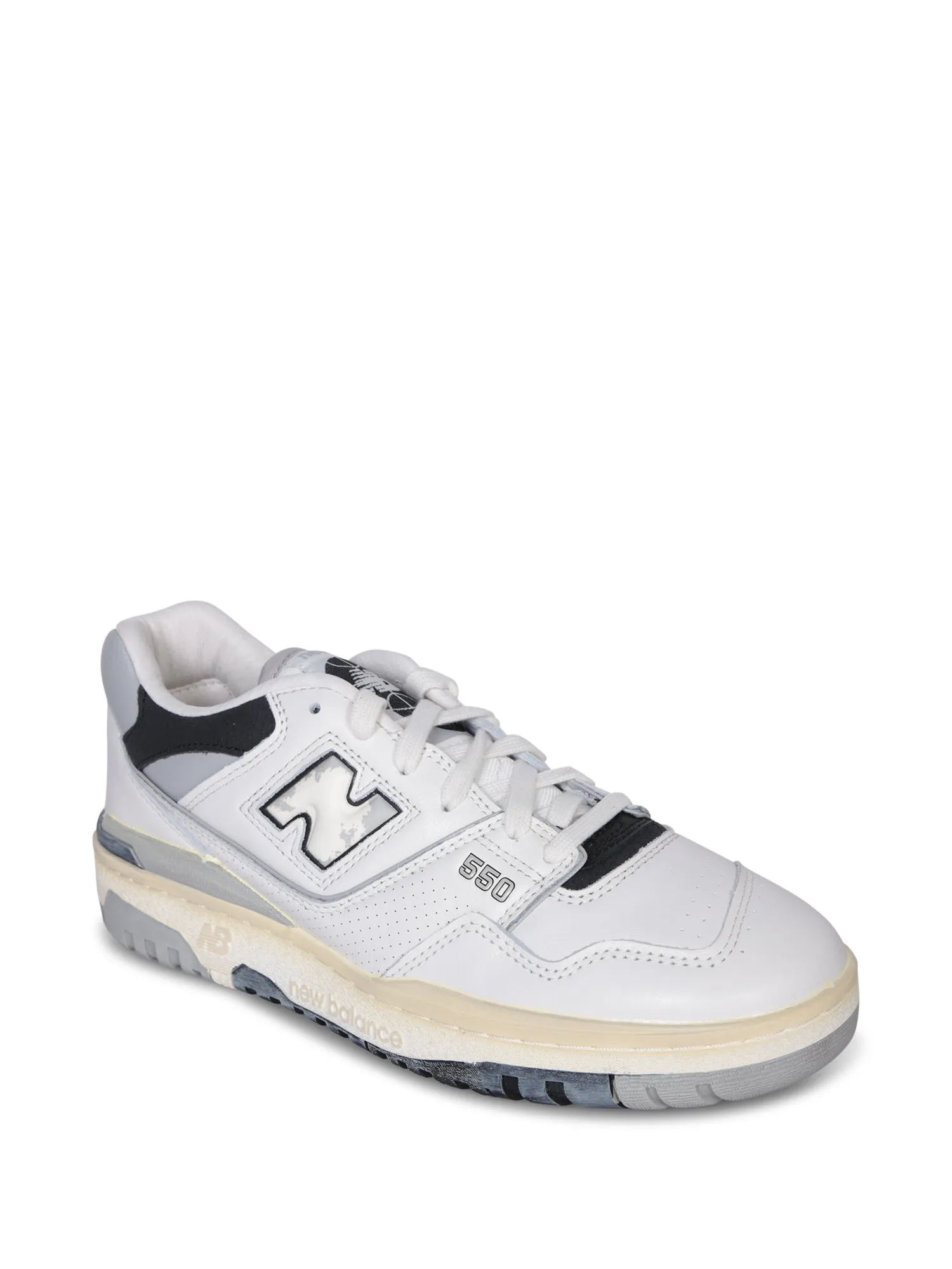 BB550 white/black sneakers