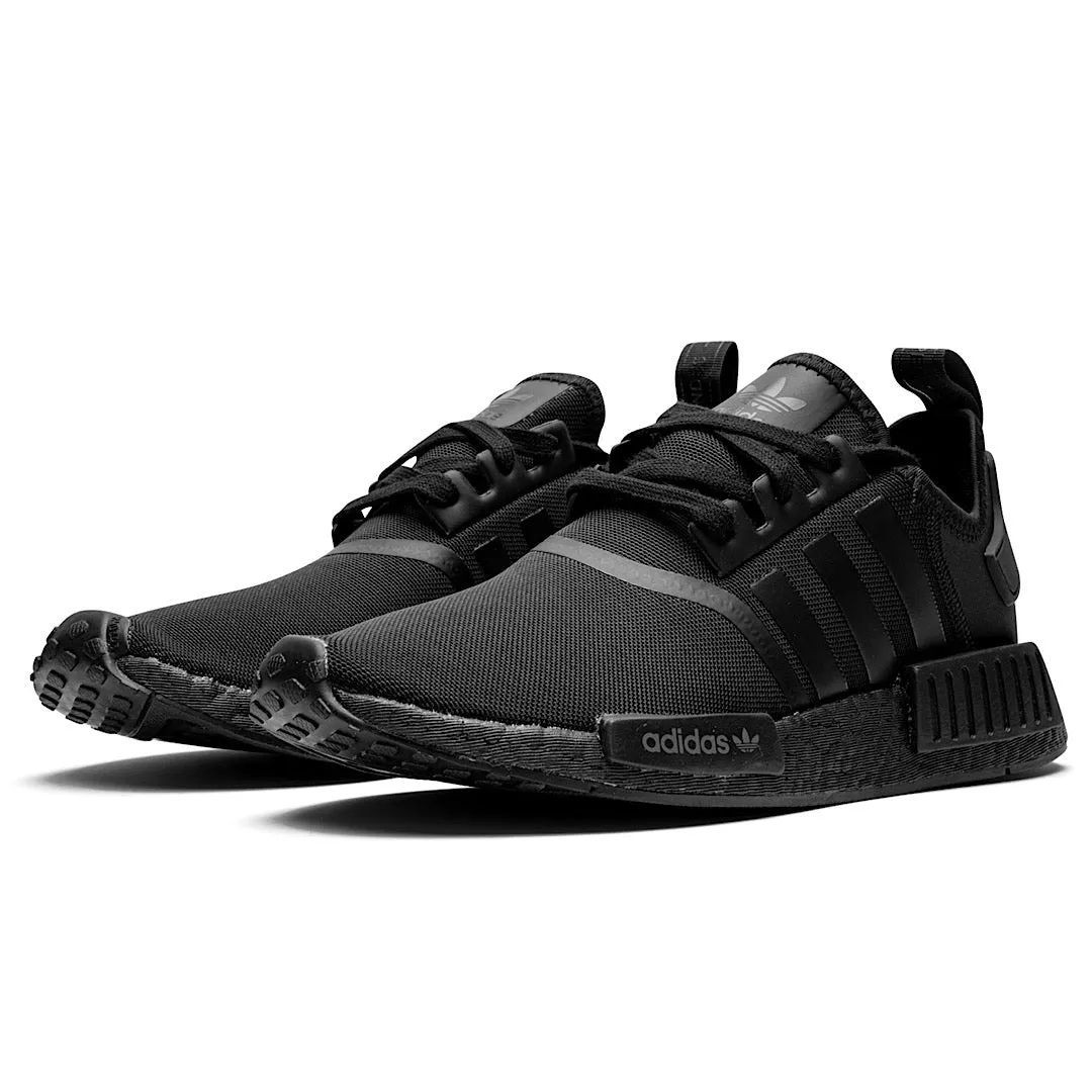 Big Kids Adidas Nmd R1 "Triple Black" (FW0397)