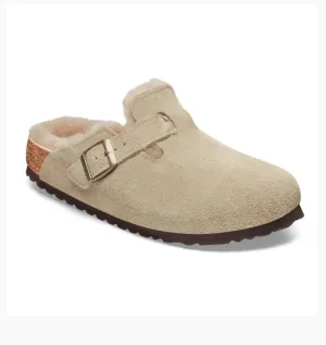 Birkenstock Womens Boston Shearling Clog - Regular/Wide