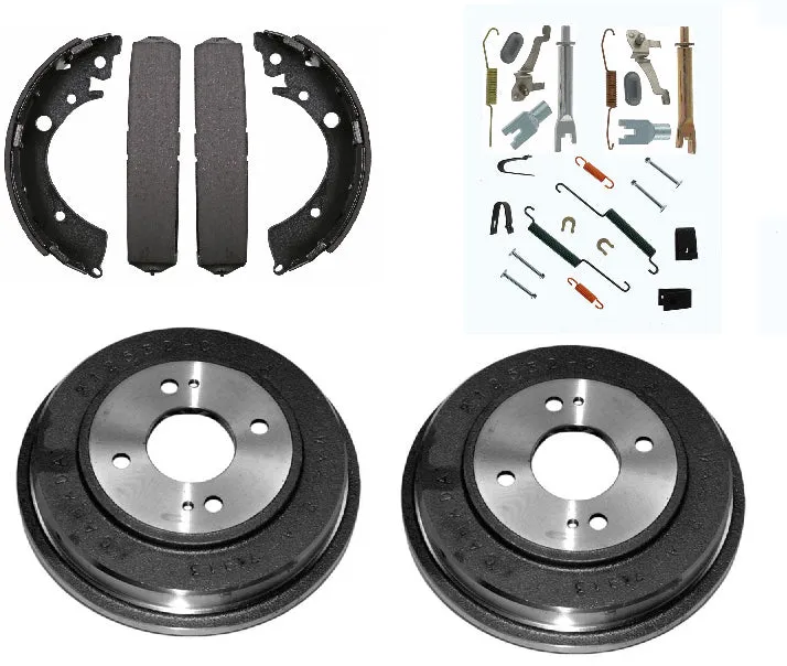 Brake Drums  Brake Shoes Spring and adjuster Kit Fit Honda Civic 1.7L  2001-2005