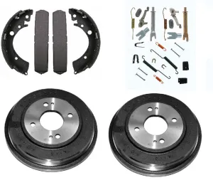 Brake Drums  Brake Shoes Spring and adjuster Kit Fit Honda Civic 1.7L  2001-2005