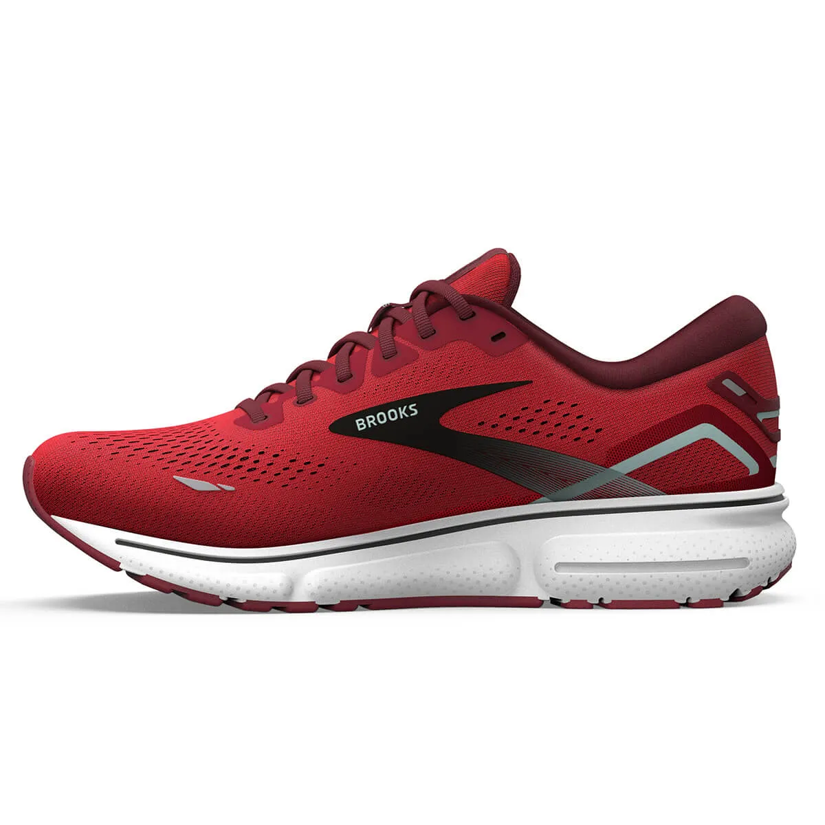 Brooks Ghost 15 Mens | Red/blue Haze/white