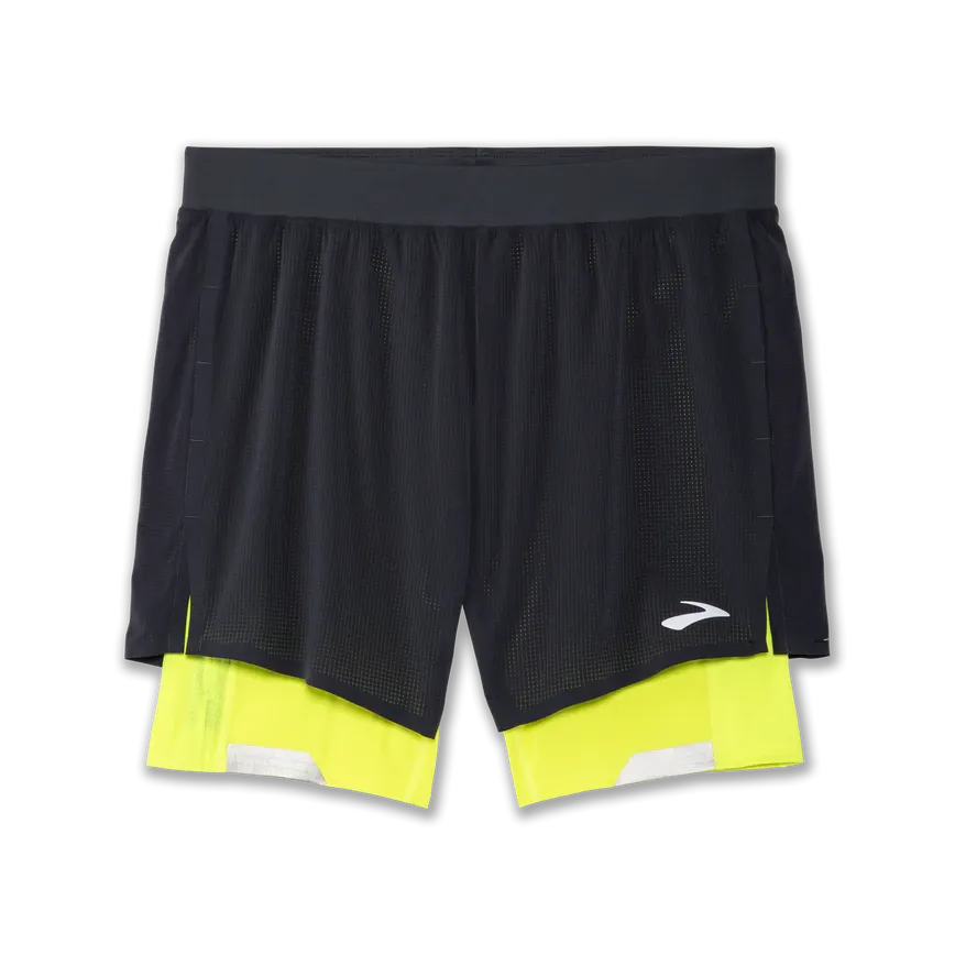 Brooks Men's Run Visible 5" 2-in-1 Short