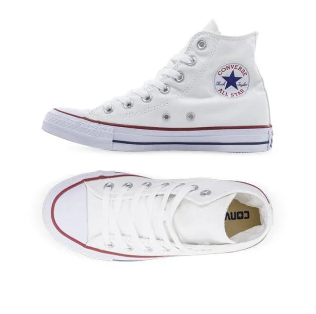 Converse Chuck Taylor All Star Classic Optical White Canvas Hi Top M17650C